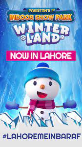 Pakistan’s First Indoor Snow Park Now in Lahore; Winterland