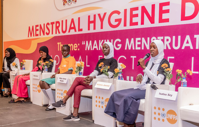 UNFPA Eliminating Poverty for Young Girls on Menstrual Hygiene Day