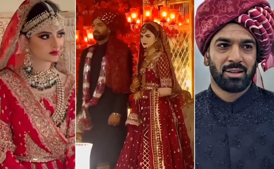 Grand Wedding Celebration as Haris Rauf and Muzna Masood Exchange Vows