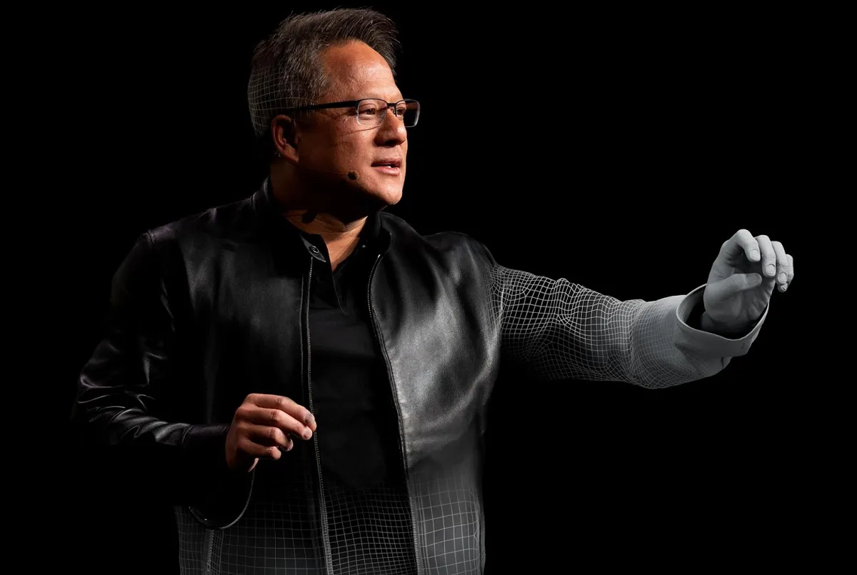 Nvidia CEO Jensen Huang expresses confidence in AI safety.